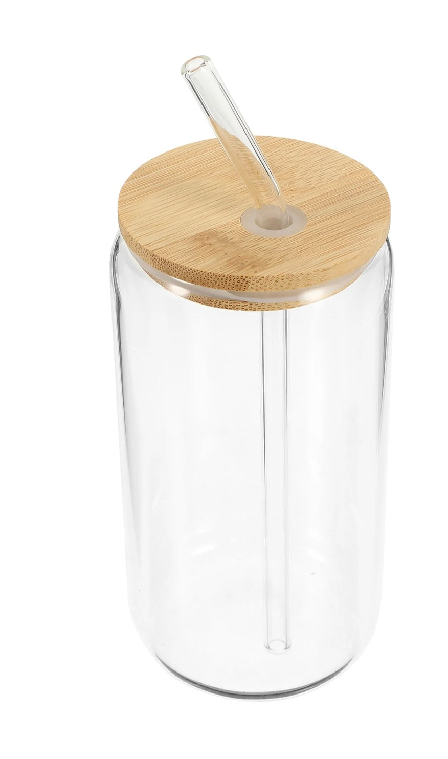 Non Glitter 16oz Glass cup