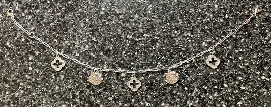 Silver Hello Kitty pant charms