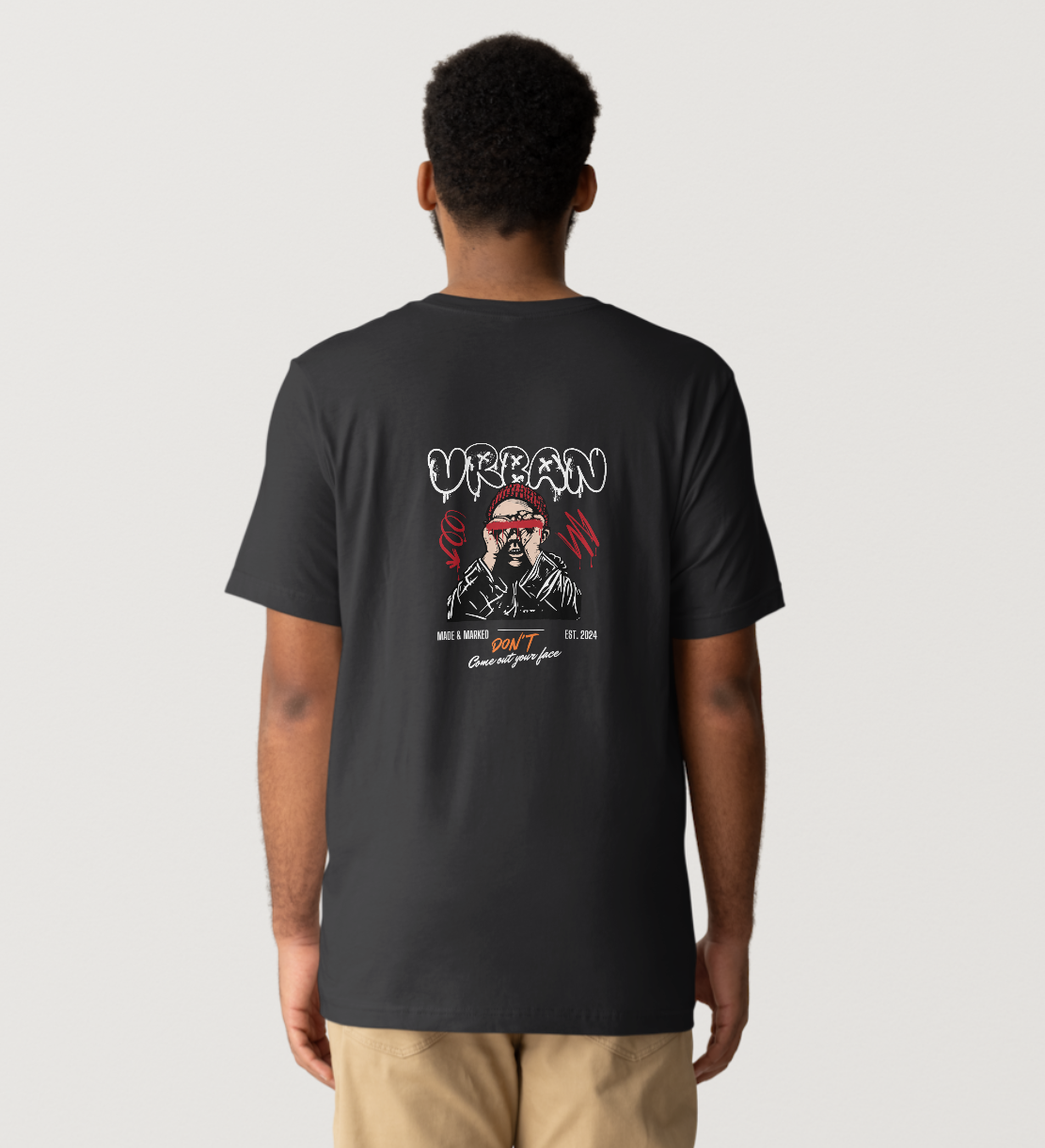 Urban Don't Come Out Your Mouth Short Sleeve Shirt